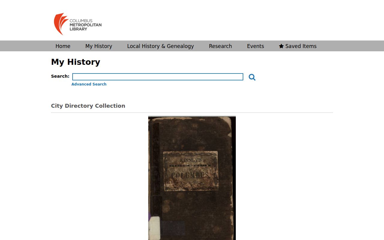 Dublin previous residents city directory collection search
